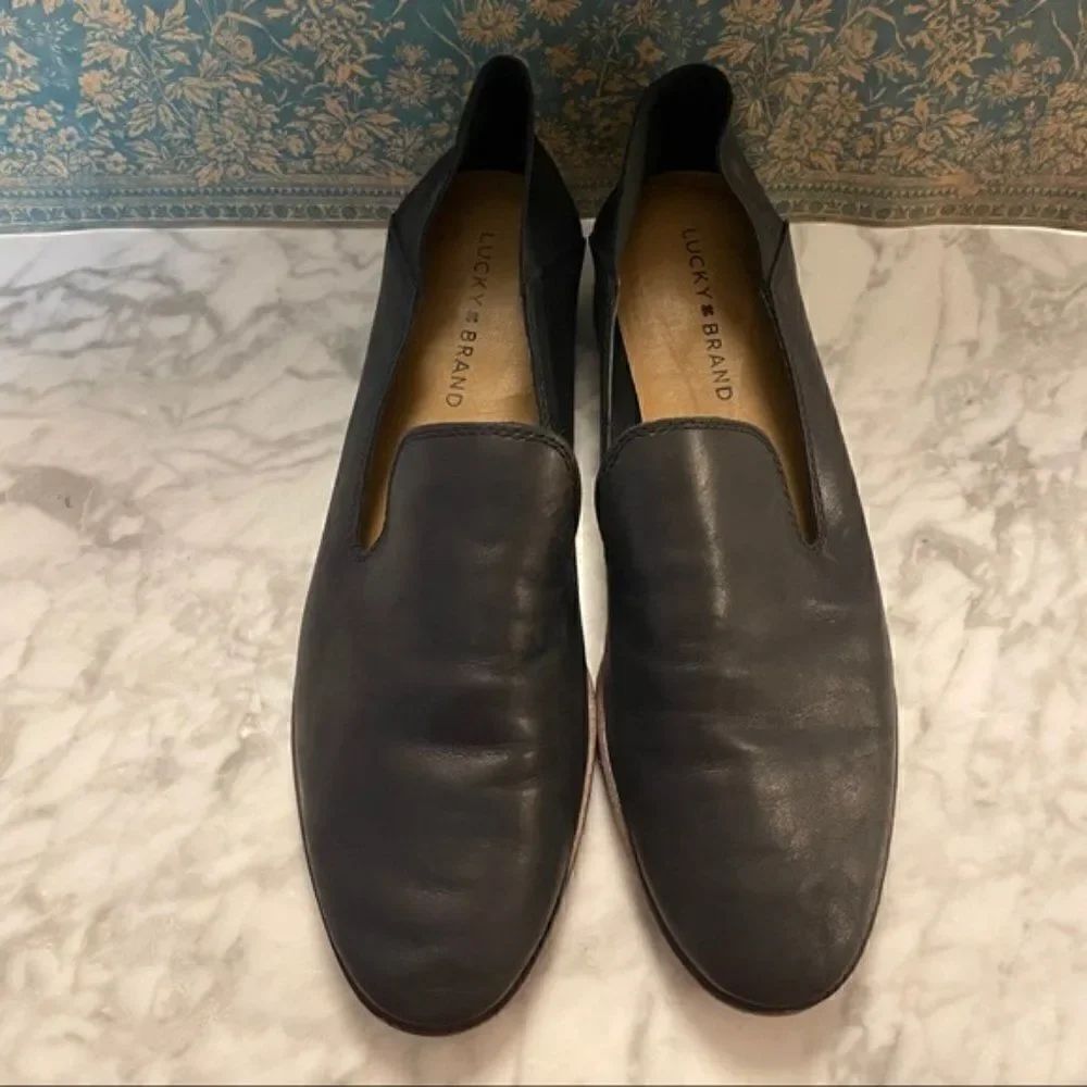 Lucky Brand Black Cahill Loafers